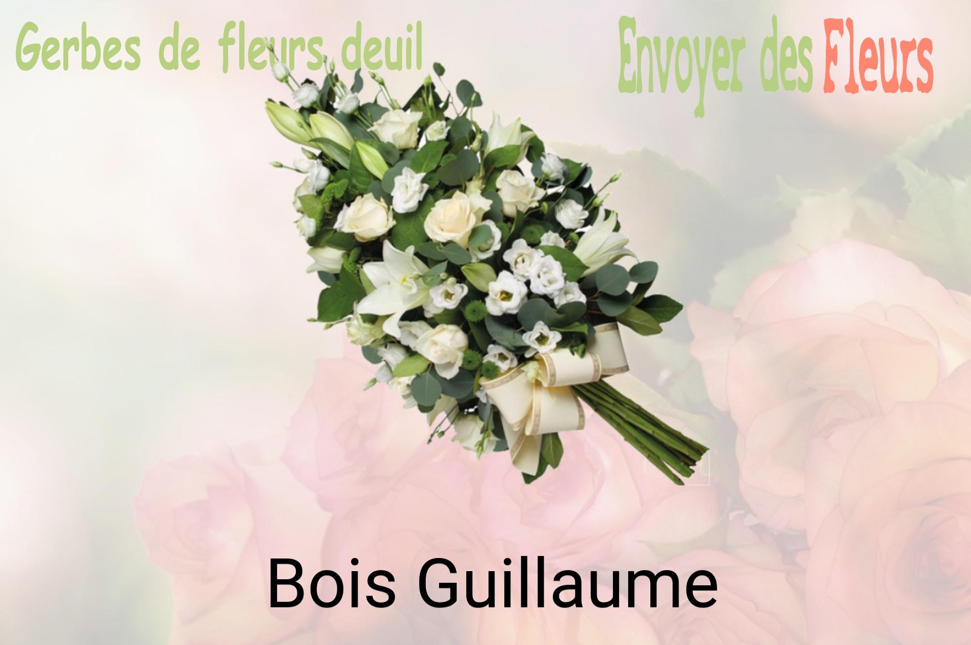 Gerbe de fleurs de deuil livrée à Bois-Guillaume